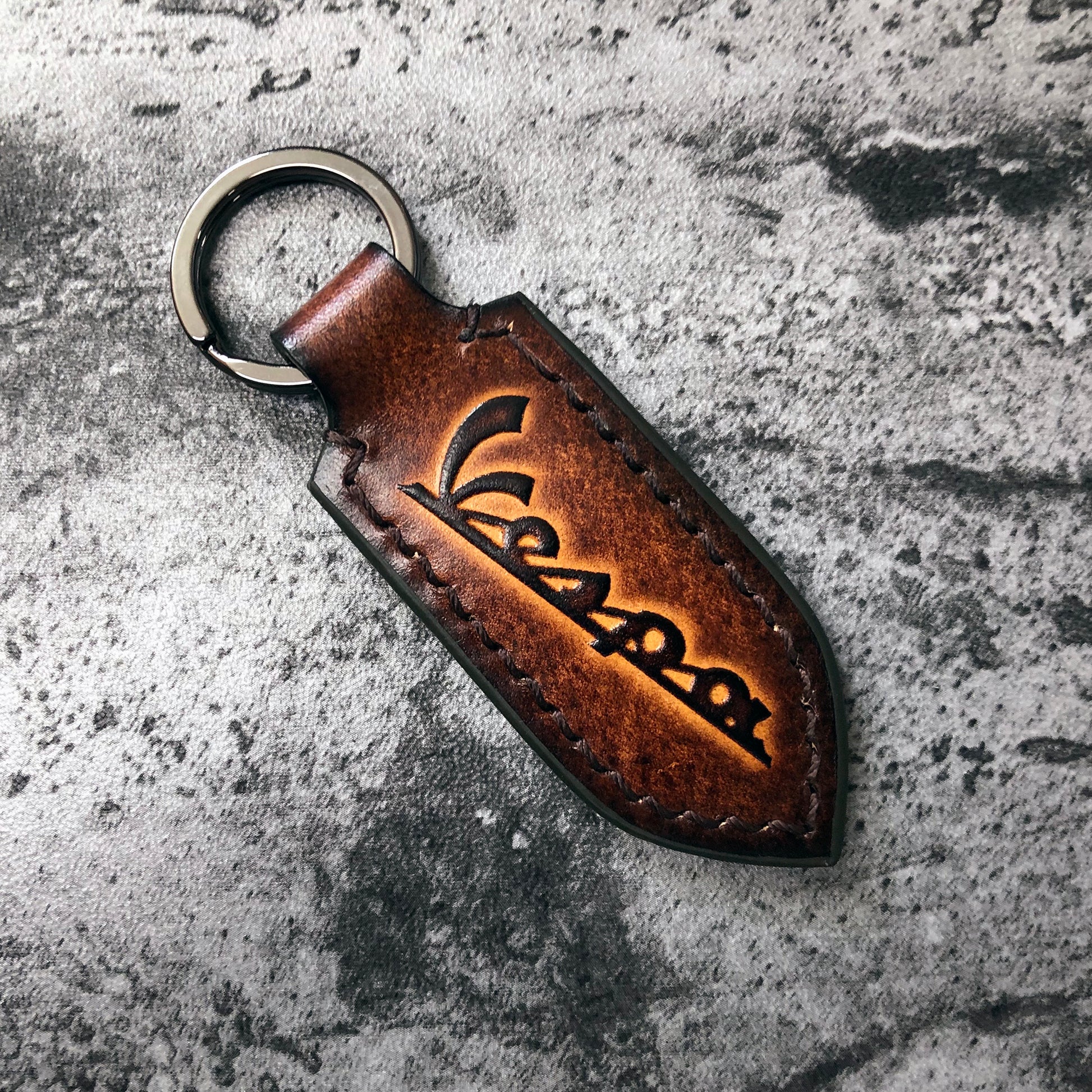 Vespa sale leather keychain