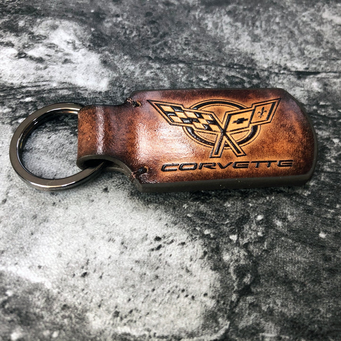 Vintage store corvette keychain