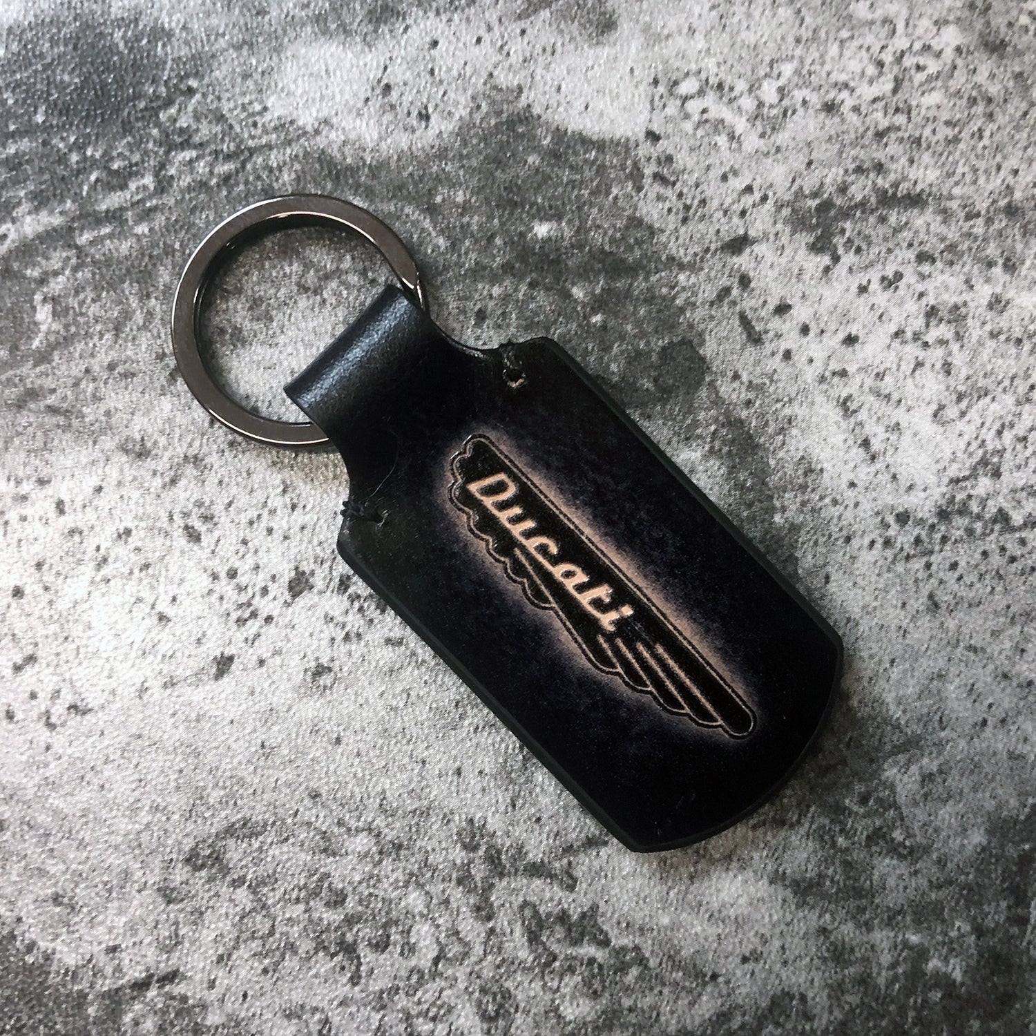 Classic Leather Keychain
